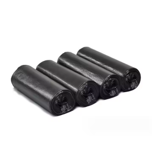 Bolsas de basura más vendidas para los residuos domésticos Paquete de basura de bolsillo plano bolsas de plástico estar listo exportación diferente país marca HM - Product Image 1