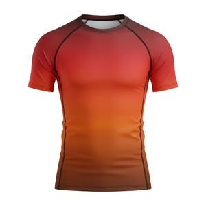 Maillot de compression personnalisé imprimé pour hommes, femmes et enfants, MMA, BJJ, Jiu-Jitsu, entraînement sans kimono, sublimation, durable, vente en gros - Product Image 1