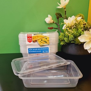 650ml 22oz Reusable <b>Plastic</b> Food <b>Container</b> with Lid Rectangle Shape pp <b>Plastic</b> Transparent Microwave New Product Ideas 2025 - Product Image 1