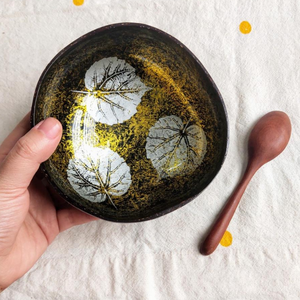 Tazón de coco de cáscara, buen precio, artesanía ecológica para ensaladas de frutas, logotipo personalizado, fabricante de Vietnam - Product Image 1