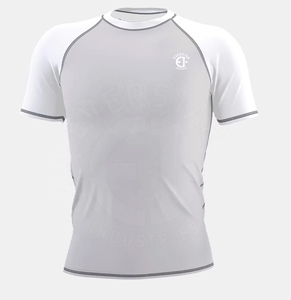 Logo personnalisé Men Rush Guard à manches longues Men's Rush Guard pour le surf, la natation, le MMA et plus du Pakistan avec personnalisations - Product Image 3