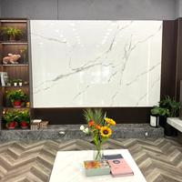 Panneau mural en PVC, feuille de marbre UV, feuille de marbre en PVC pour la décoration intérieure