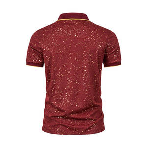 Nueva llegada de los hombres para Polo Camisa cómoda y elegante 100% algodón de punto Casual Streetwear con cuello Polo - Product Image 4