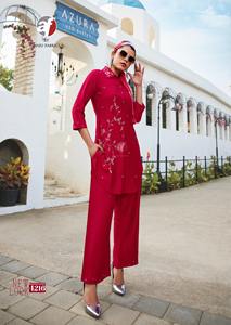 Maruti-Ensemble d'écharpes en mousseline de soie avec impression numérique, style traditionnel, viscose et nylon - Product Image 6