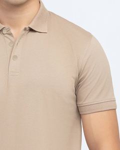 Camisetas Polo Casuales de Algodón Mercerizado, Logotipo Personalizado, Camisetas Polo al por Mayor para Hombre, Camisetas con Logotipo Personalizado OEM para Hombre, Color Sólido, Golf - Product Image 3