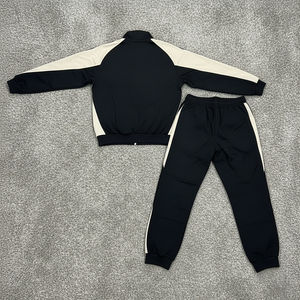 Ensemble 2 pièces coupe-vent de sport pour hommes, en nylon et polyester, survêtements de jogging, coupe-vent, vente en gros de survêtements 2 tons - Product Image 6