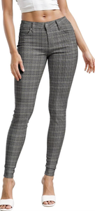 OEM SERVICE WOMEN'S HYPER STRETCH SKINNY <b>WORK</b> PANTS CUSTOM LOGO DIRECT FACTORY WHOLESALE COMFY CASUAL <b>TROUSERS</b> NEW - Product Image 2