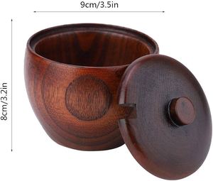 Salero hecho a mano, caja de sal, tarro de especias, contenedor, almacenamiento de cocina, caja de madera para azúcar de artesanía hecha a mano - Product Image 2