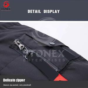 เสื้อแจ็คเก็ตขนเป็ดมีฮู้ดแขนยาวสำหรับผู้ชายเสื้อแจ็คเก็ตขนเป็ดให้ความอบอุ่นเป็นพิเศษสำหรับฤดูหนาว - Product Image 6