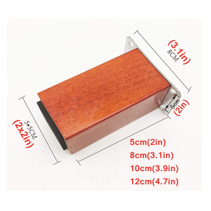 Pieds de meubles en bois de remplacement ronds solides pour canapé canapé chaise pouf causeuse armoire de Table basse - Product Image 6