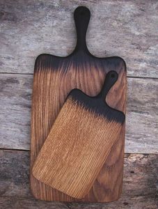 Planche à découper en bois plateau écologique pour mariage anniversaire fêtes de noël petit déjeuner collations Dessert plateau assiette - Product Image 6