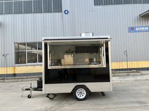 JUYOU Camión de comida rápida de acero inoxidable personalizado de alta calidad Pequeño uso callejero al aire libre para bocadillos ¡Móvil a la venta! - Product Image 2