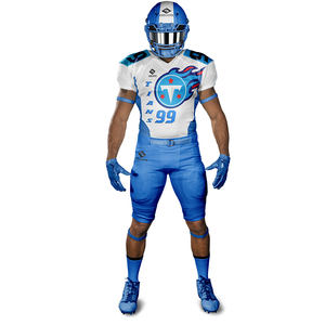 Uniformes de Fútbol Americano de Manga Corta, Diseño 2026, Color Liso, 100% Poliéster Transpirable, Unisex, Personalizables para Adultos - Product Image 2