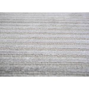 Hand Loom Wool & Viscose Rugs in Basis <b>Grey</b> & Black Striped Pattern Hwv-2000 for Home Use - Product Image 3