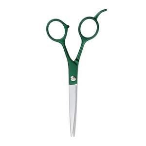 Ciseaux de barbier professionnels de qualité supérieure en acier japonais vert émeraude, 6,5 pouces, ciseaux à cheveux, outil de coiffure - Product Image 2