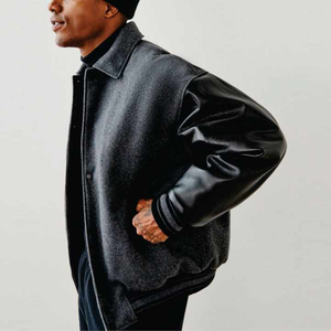 Breathable Custom Varsity Baseball Jacket Split Letterman Bomber Windbreaker <b>Lightweight</b> Jacket <b>Coat</b> for Adult Youth - Product Image 3