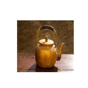 Théière en métal martelé en cuivre de luxe fait à la main Design fantaisie simple pour la maison et l'hôtel Verrerie personnalisable à prix réduit - Product Image 2