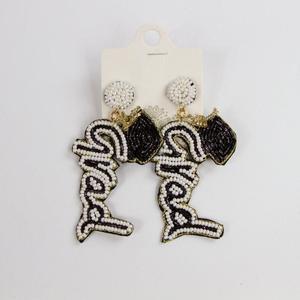 Boucles d'oreilles brodées à la main par MD Handicrafts Designs ethniques légers pour femmes Beaux bijoux par MD artisanat - Product Image 1