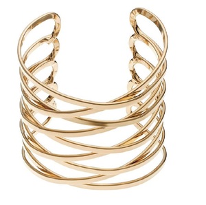 Bracelet manchette en laiton au design original, très prisé des influenceuses, pour femme – Bracelet élégant pour la vente en gros depuis l'Inde - Product Image 6