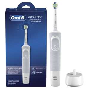 Cepillo de Dientes Eléctrico Oral-B Pro 3 3D White Rosa con Cerdas Suaves, 5 Modos de Limpieza y Control por Aplicación - Stock al por Mayor Disponible - Product Image 2