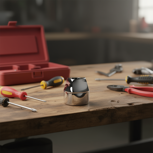 Chiavi a bussola poligonali cromate con attacco quadrato femmina da 3/8 di pollice - Product Image 3