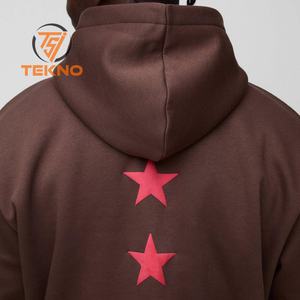 Vêtements d'extérieur unisexe Puff Printing hoodies Top Trend Anti Wrinkle Offre Spéciale de haute qualité pas cher prix Puff Printing sweats à capuche pour hommes - Product Image 4