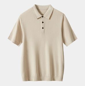 Promoción Camisa en blanco de algodón 100% de gran tamaño para hombres Logotipo personalizado Polo cómodo transpirable para ropa de trabajo Camiseta Polo de moda - Product Image 5