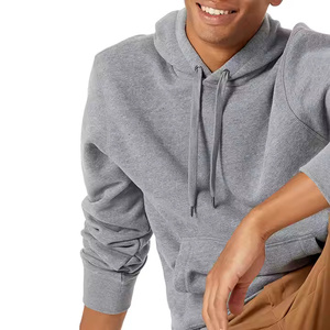 Venta al por mayor de calidad superior de peso pesado personalizado 420G algodón Hombre Hoody Basics algodón mezclado hecho en Pakistán hombres sudaderas con capucha y sudaderas - Product Image 2