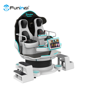 เครื่องเกมจำลองการบิน VR สำหรับ9D 2ผู้เล่น VR เรือประจัญบาน VR เครื่องจำลองเกมรถไฟเหาะ - Product Image 5