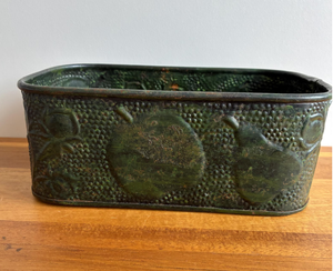 Pot de fleurs en fer de dernière génération, jardinières en métal doré d'intérieur, grandes jardinières d'extérieur, jardinières imprimées - Product Image 4