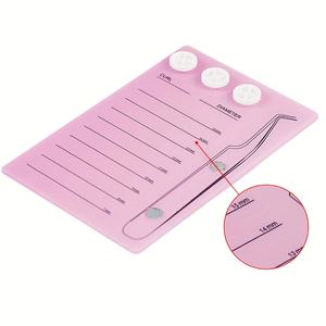 Cubierta de Azulejos para Pestañas Personalizada al por Mayor, Color Rosa Personalizado, Organizador Acrílico para Azulejos de Pestañas, Caja Organizadora para Extensiones de Pestañas - Product Image 3