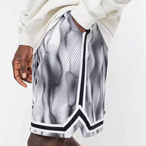 Short de bain de bonne qualité pour homme, imprimé, maille doublée, respirant, vente en gros - Product Image 2