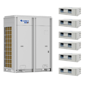 Système de climatisation GREE GMVX VRF VRV ODU avec unités intérieures à conduit haute performance (ESP) <span class=keywords><strong>pour</strong></span> supermarchés, entrepôts et projets à plafonds hauts - Product Image 1