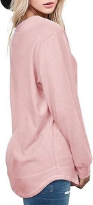 Sweat-shirt pour femme en coton 100% de haute qualité, surdimensionné, épaules tombantes, streetwear d'hiver, pull personnalisé avec logo, prix bas - Product Image 2