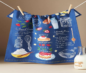 Serviette de cuisine élégante en crème avec un motif à carreaux de fenêtre délicat. Classique. Disponible à prix de gros. - Product Image 5