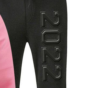 Pantalon de survêtement empilable avec dessin, survêtement élastique à logo empilé, pantalon de jogging d'entraînement pour homme, vente en gros - Product Image 4