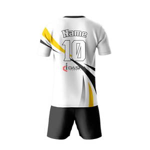 Conjuntos de camisetas de equipos de fútbol y fútbol de poliéster para hombre con logotipo personalizado al por mayor para adultos, uniformes deportivos específicos - Product Image 2