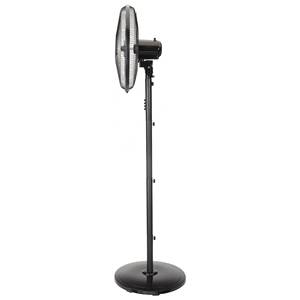 Ventilador de Pie y de Torre Negro VP165 de 60W y 45cm con 5 Aspas - Product Image 3