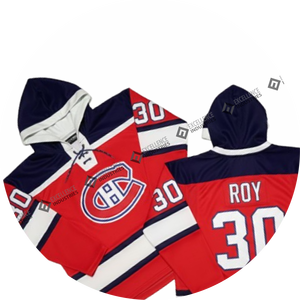 Sudaderas de Hockey sobre Hielo de Poliéster de Alta Calidad 100% OEM por Sublimación, Sudaderas de Hockey sobre Hielo de Poliéster Baratas al por Mayor para Hombre con Detalle de Encaje - Product Image 6