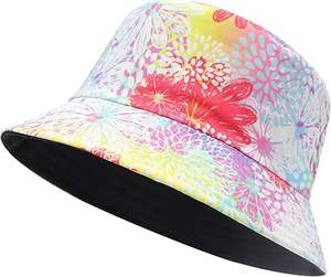 Chapeau rond ajustable en coton éponge, chapeau de pêcheur personnalisé, chapeaux tendance avec étiquette privée personnalisée - Product Image 4