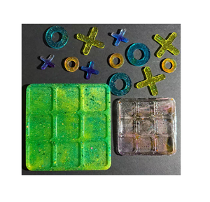 Nuevos juegos de resina de moda Tic Tac Toe, actividad interior de resina para niños y adultos, tamaño personalizable, producto de la mejor calidad - Product Image 6