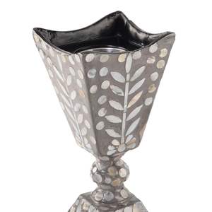 Brûleur d'encens Bakhoor en nacre à prix d'usine, support de parfum classique incrusté de coquillages pour décoration inspirée du patrimoine, vente en gros - Product Image 4