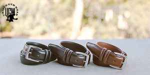 UNIQUE GYM WEAR - Cinturón de Cuero Genuino Reversible con Hebilla de Acero de Alta Calidad para Hombre, Colección Casual de Última Moda, Venta al Por Mayor Personalizada - Product Image 3