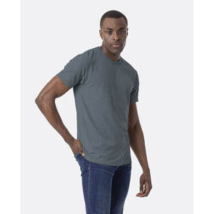 Camisetas Unisex N6210 Blancas de Mezcla Suave CVC de la Marca Level Apparel, Transpirables, 100% Algodón, Ecológicas y de Secado Rápido - Product Image 2