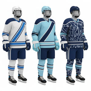 Tenue de hockey sur glace professionnelle sur mesure pour hommes, nouveau style, technique de sublimation, ensembles de vêtements d'équipe personnalisés avec le nom de l'équipe - Product Image 6