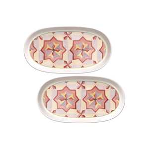 Dolce Vita 29 cm Oval Serving Set de 2 Vajilla Elegante Colección - Product Image 1