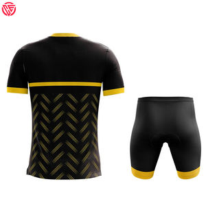 Uniforme de Ciclismo de buena calidad, ropa de ciclismo con logotipo personalizado, ropa de manga corta, ropa de ciclismo para hombre, trajes - Product Image 6