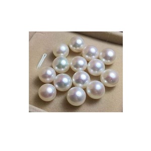 Perles naturelles sélectionnées par des exportateurs indiens, polies, blanches, certifiées par un tiers, design de bijoux créatif disponible, meilleur prix - Product Image 1