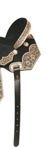 Premium High Quality Indian-Made Western Show Saddle Floral Trail Barrel Cuero de lujo Mejor precio para uso en exteriores - Product Image 2