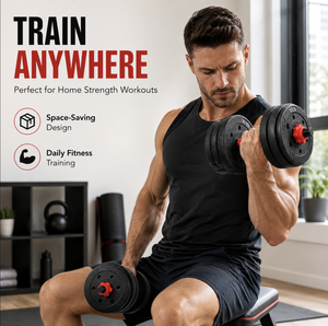 Set <span class=keywords><strong>de</strong></span> Mancuernas para Ejercicio en Casa, <span class=keywords><strong>Kit</strong></span> <span class=keywords><strong>de</strong></span> Mancuernas <span class=keywords><strong>y</strong></span> Barra Ajustables <span class=keywords><strong>y</strong></span> Ecológicos - Product Image 4